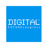 Logo des Digital Future Congress, einem Kunden des Livestream Anbieter, Imagefilm Anbieter und Experten für Videoproduktion in Frankfurt, vsonix GmbH