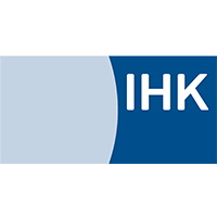 Logo der IHK, einem Kunden des Livestream Anbieter, Imagefilm Anbieter und Experten für Videoproduktion in Frankfurt, vsonix GmbH
