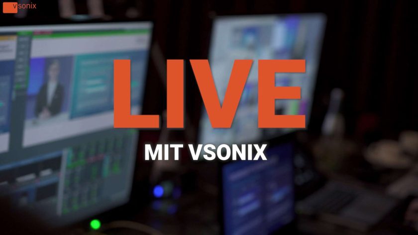 Trailer Livestreams von der Livestream Agentur vsonix