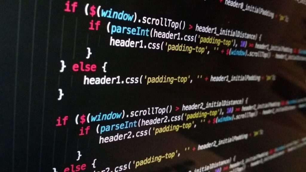 Ausschnitt aus einem Java Script Code